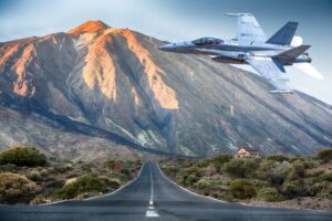 Aviones de combate sobrevolarán Canarias