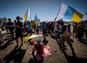 protestas en zonas turísticas