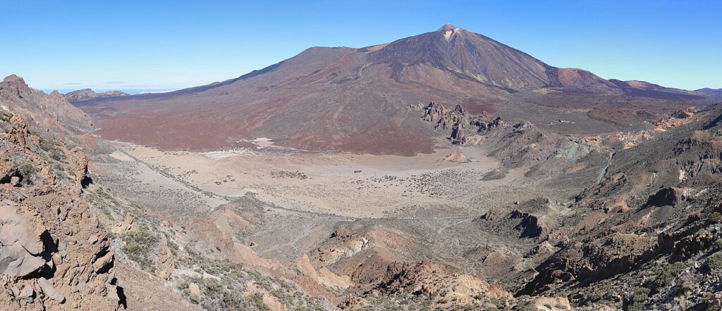 El Teide y Las Cañadas, en el Parque Nacional del Teide (Tenerife)