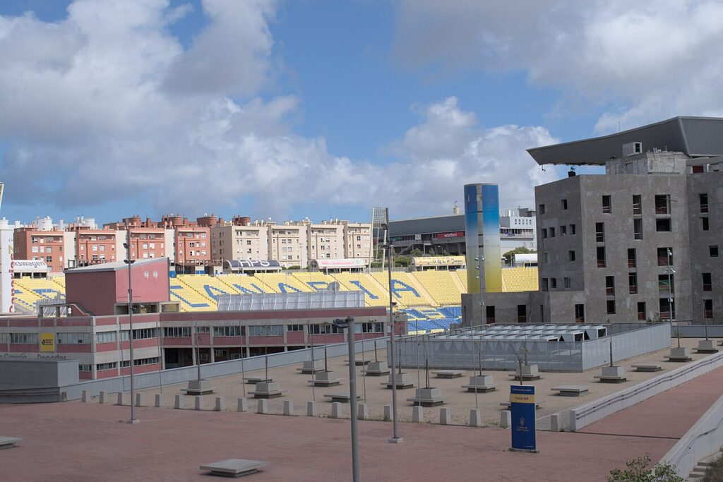 Exterior del Estadio de Gran Canaria