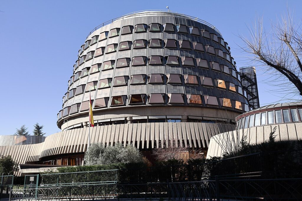 Sede del Tribunal Constitucional, en Madrid