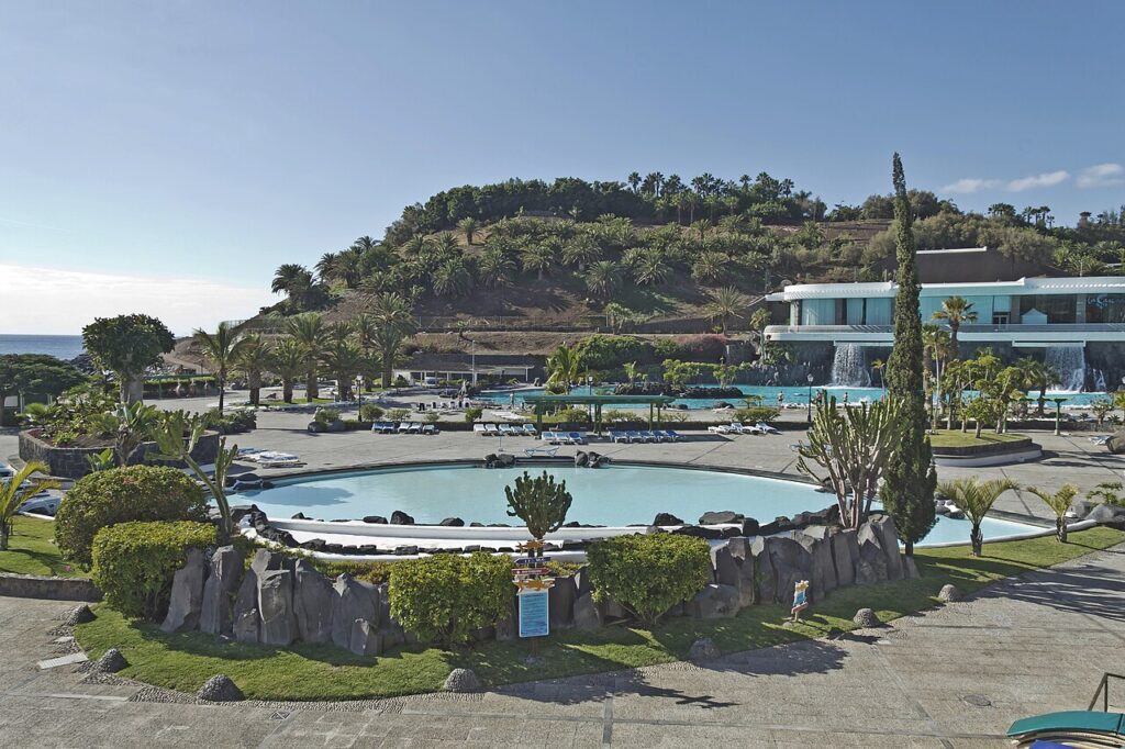 Piscinas del Parque Marítimo César Manrique, en Santa Cruz de Tenerife