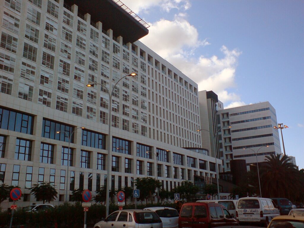 Hospital Universitario Insular de Gran Canaria (imagen de archivo de 2007)