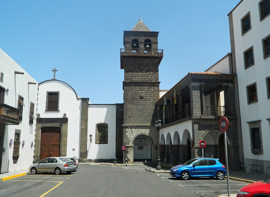 Palacio de Justicia en el barrio de Vegueta, Las Palmas de Gran Canaria (imagen de archivo de 2012)