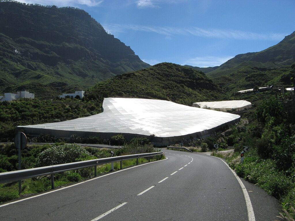 Invernaderos de tomate en La Aldea de San Nicolás, Gran Canaria (imagen de archivo de 2011)