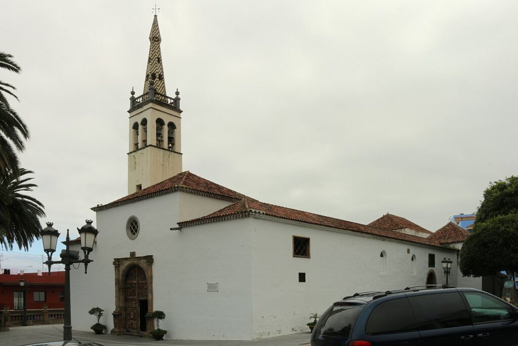 Parroquia matriz del Apóstol Santiago, en Realejo Alto, Los Realejos (imagen de archivo)