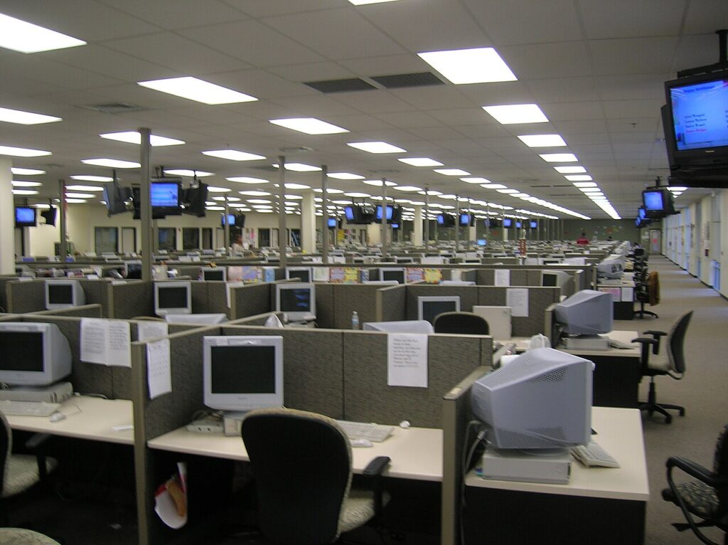 Centro de atención telefónica (imagen genérica de archivo)