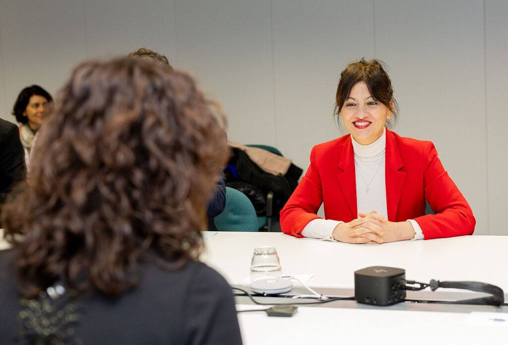 La ministra de Juventud e Infancia, Sira Rego (imagen de archivo de febrero de 2025)