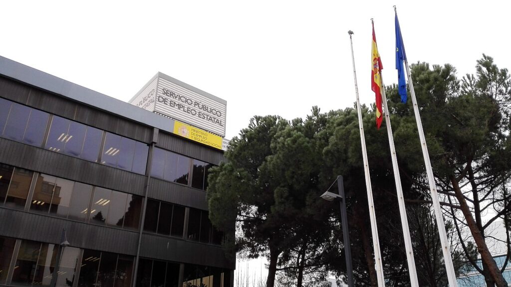 Edificio del Servicio Público de Empleo Estatal (imagen de archivo)