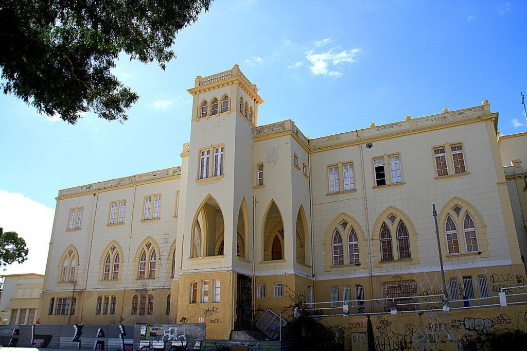 Fachada norte del Parque Cultural Viera y Clavijo, en Santa Cruz de Tenerife, antes de su rehabilitación (imagen de archivo)