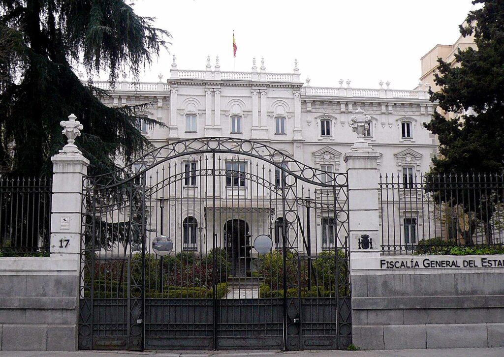 Palacio del marqués de Fontalba, sede de la Fiscalía General del Estado, en Madrid (imagen de archivo)