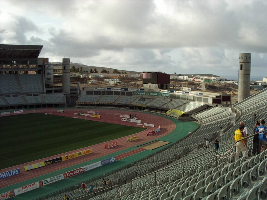 Grada naciente del Estadio de Gran Canaria, campo de la UD Las Palmas (imagen de archivo)