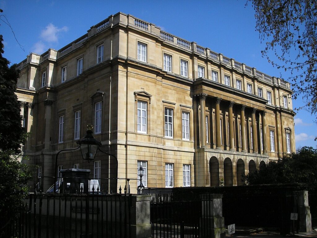 Lancaster House, en Londres, edificio que acogió la cumbre (imagen de archivo)