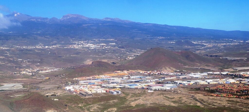 Las Chafiras, junto a la autopista TF-1, en San Miguel de Abona (imagen de archivo)