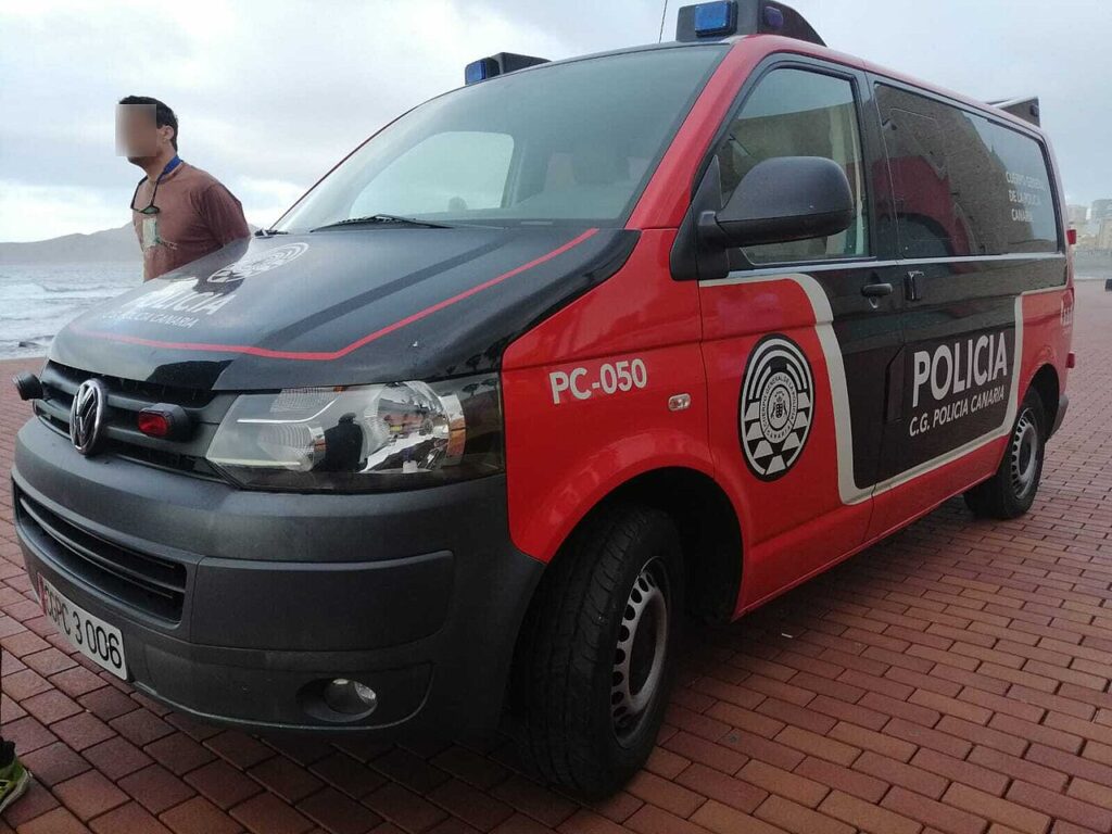Furgoneta del Cuerpo General de la Policía Canaria (imagen de archivo)