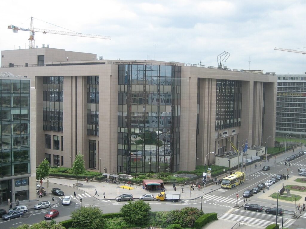 Edificio Justus Lipsius, del Consejo de la Unión Europea, en Bruselas (imagen de archivo)