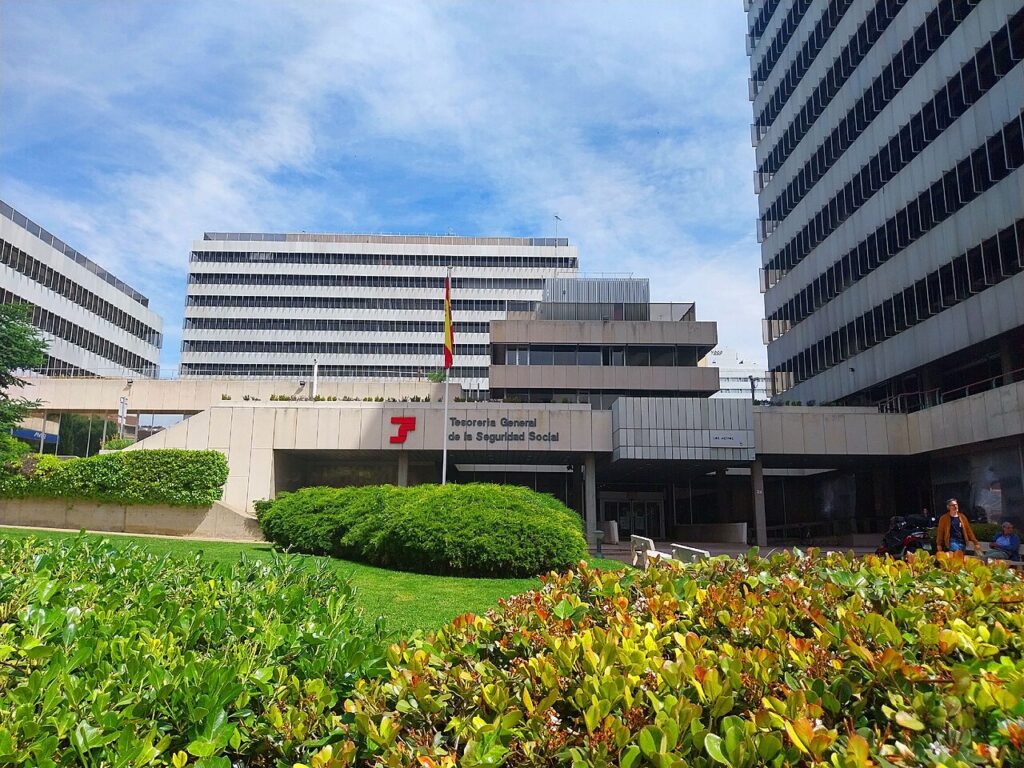 Oficinas de la Tesorería General de la Seguridad Social en Madrid (imagen de archivo)