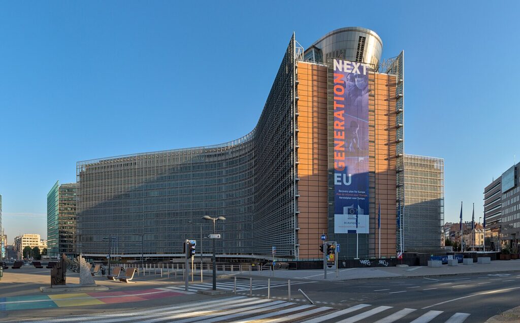 Edificio Berlaymont, sede de la Comisión Europea en Bruselas (imagen de archivo)