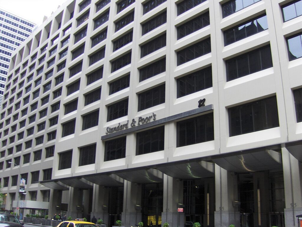 Edificio de Water Street, en Nueva York, sede de Standard & Poor’s (imagen de archivo)