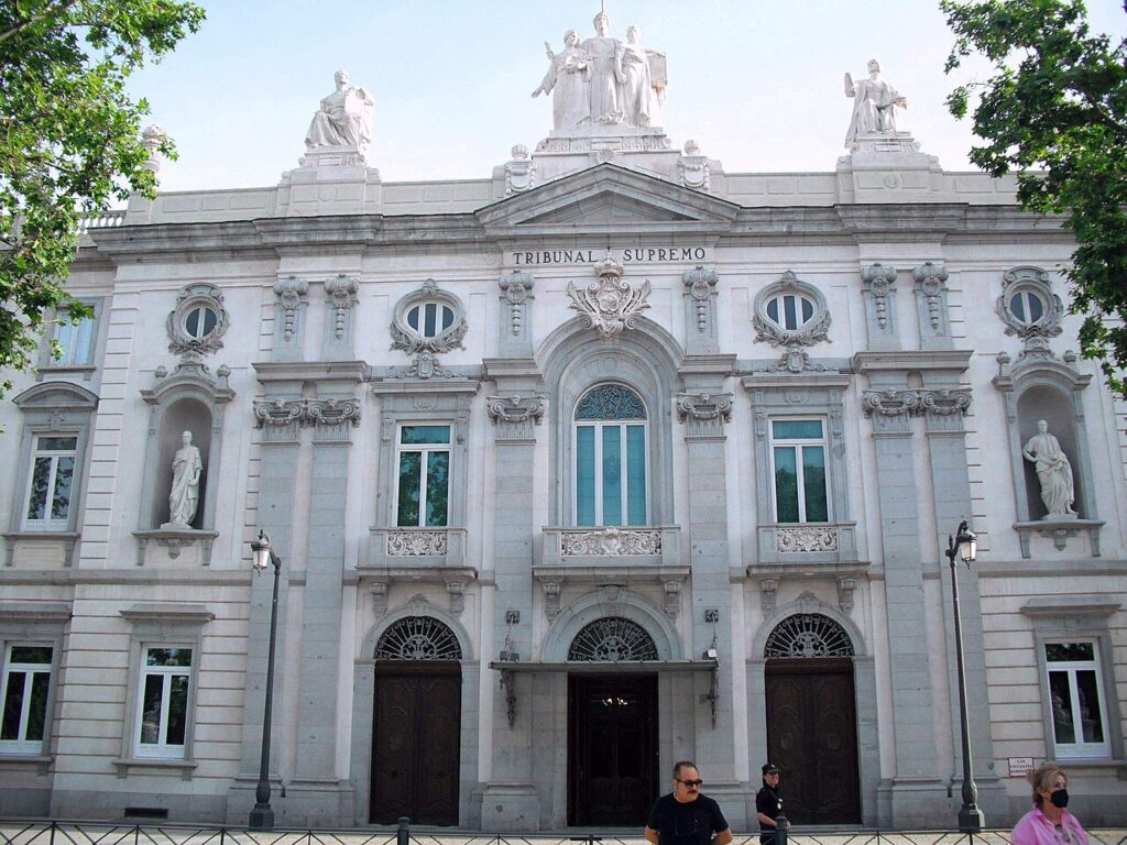 Sede del Tribunal Supremo en Madrid (imagen de archivo)