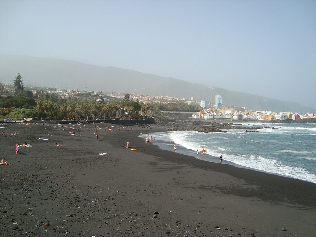 Playa Jardín, en Puerto de la Cruz, Tenerife (imagen de archivo)