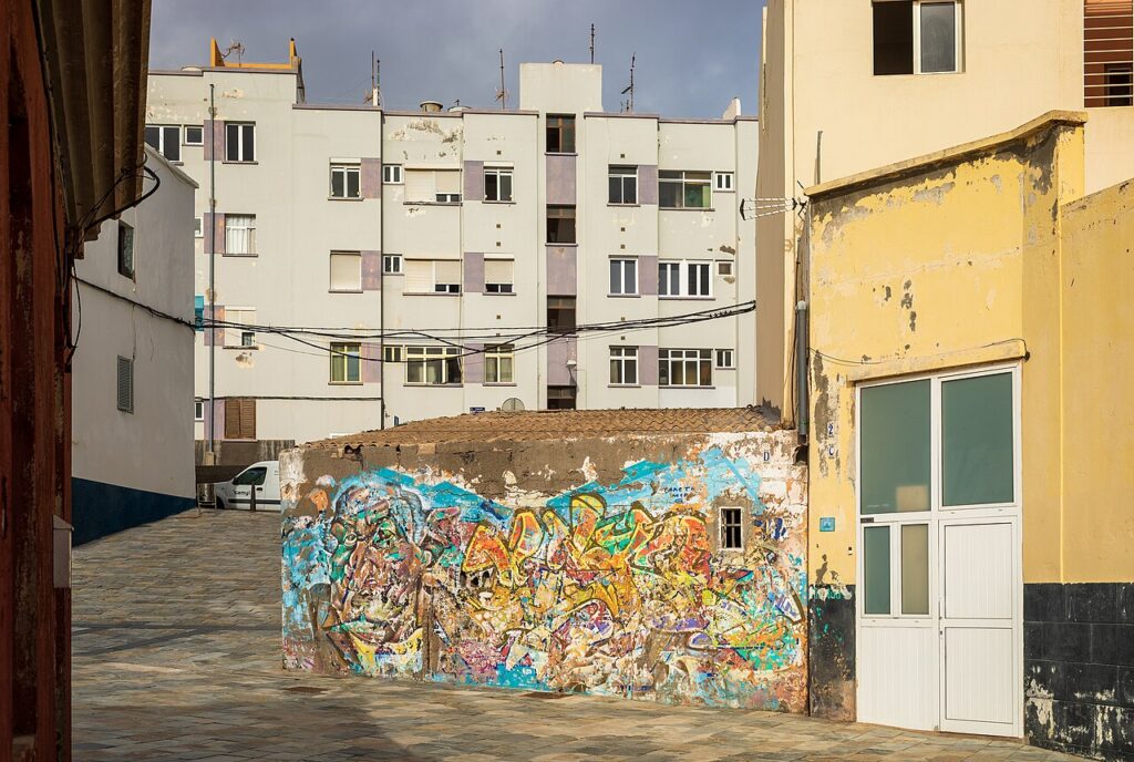 Edificios de viviendas en La Isleta, Las Palmas de Gran Canaria (imagen de archivo)
