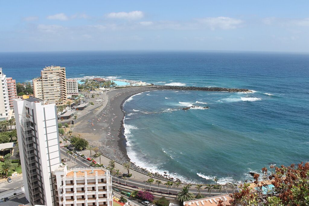Playa de Martiánez, en Puerto de la Cruz (imagen de archivo)