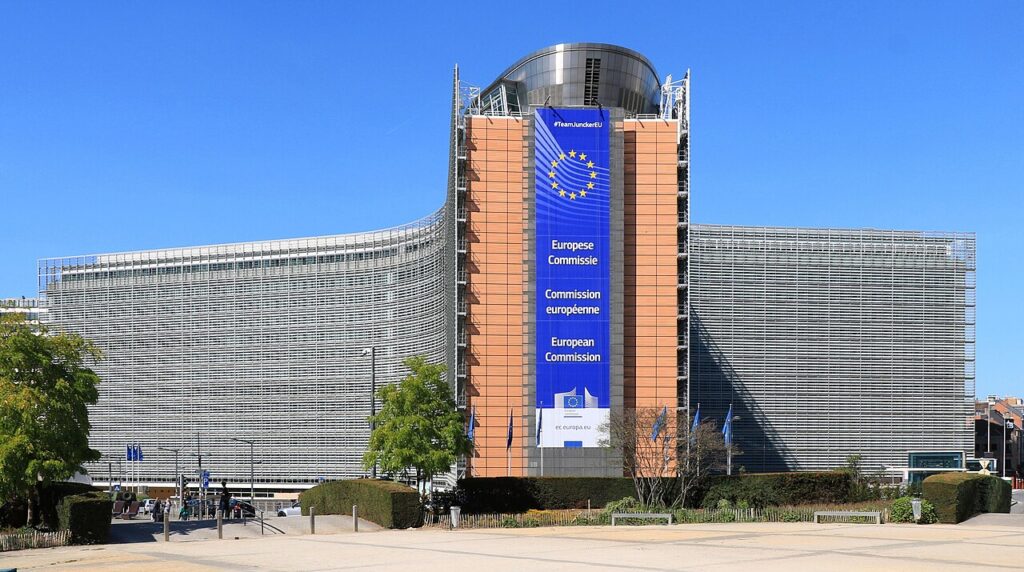 Edificio Berlaymont, sede de la Comisión Europea en Bruselas (imagen de archivo)