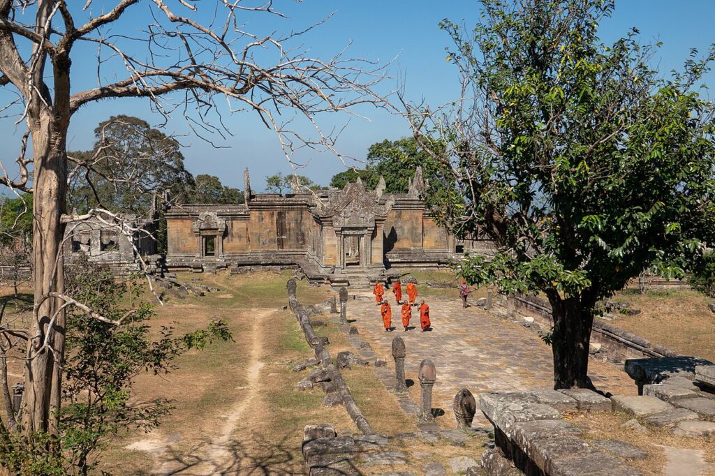 Templo de Preah Vihear, en la zona fronteriza entre Camboya y Tailandia
