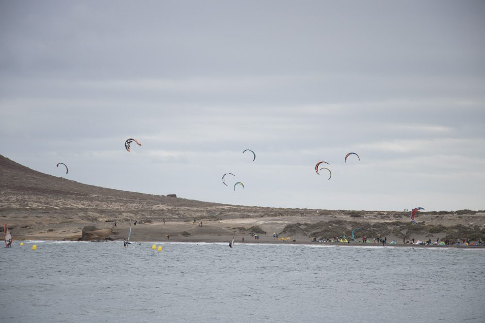 Playa de El Médano, en Granadilla de Abona