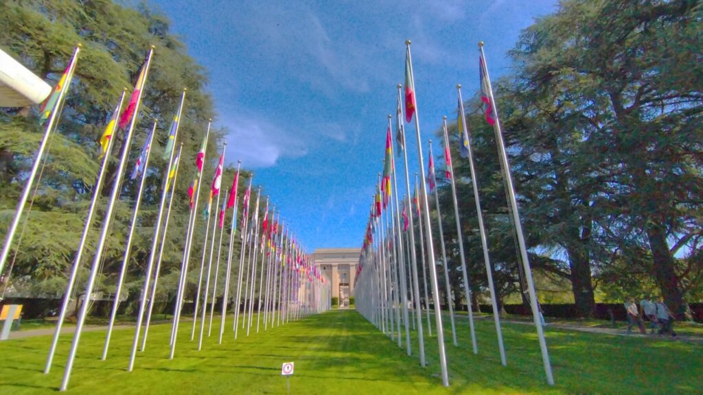 Palacio de las Naciones, sede de la ONU en Ginebra