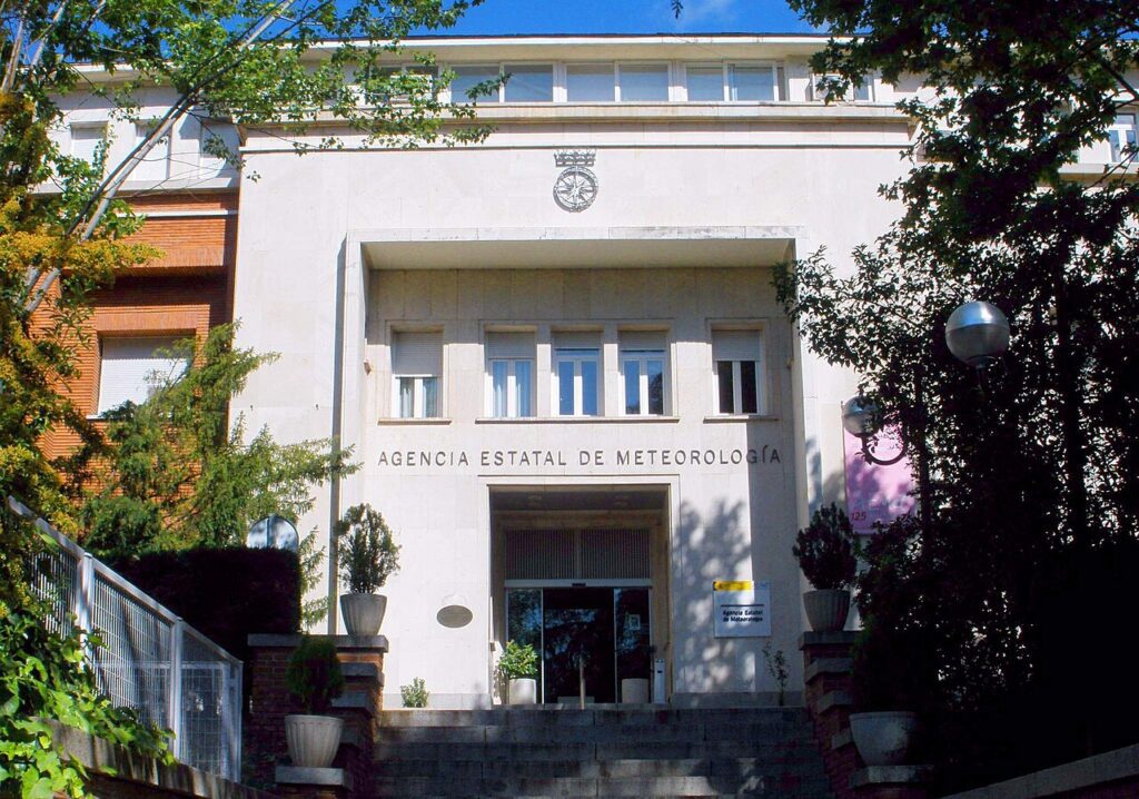 Sede central de la Agencia Estatal de Meteorología en la Ciudad Universitaria de Madrid