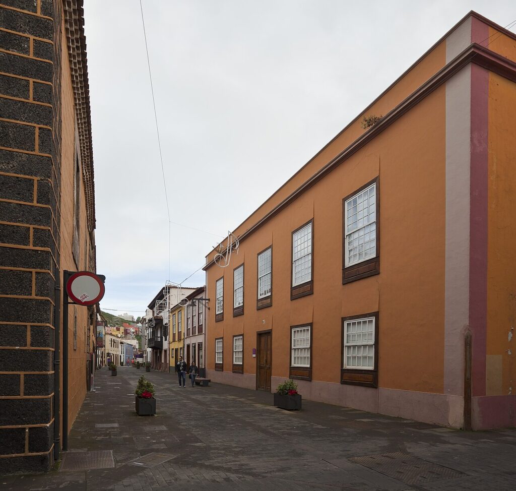 Casa tradicional en la calle San Agustín, en el casco histórico de La Laguna