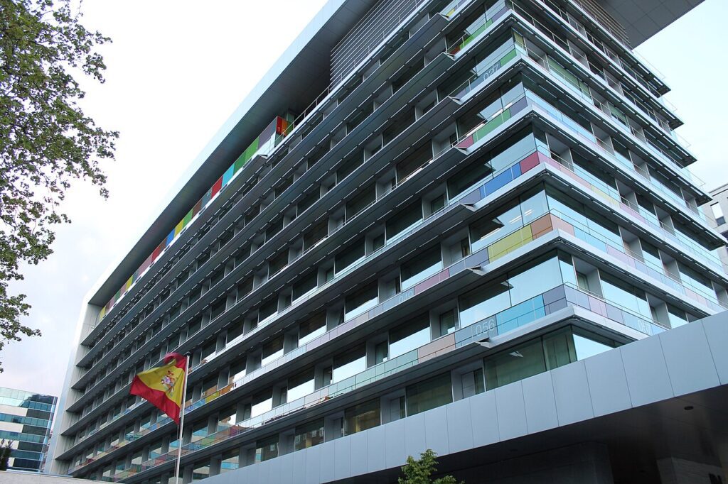 Sede del Instituto Nacional de Estadística en el paseo de la Castellana de Madrid