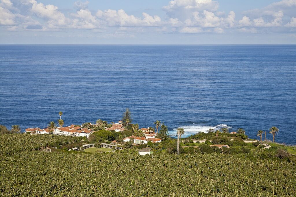Vista desde el mirador de San Pedro, en Los Realejos