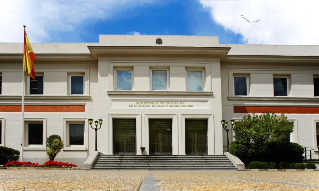 Sede del Ministerio de Inclusión, Seguridad Social y Migraciones en Madrid