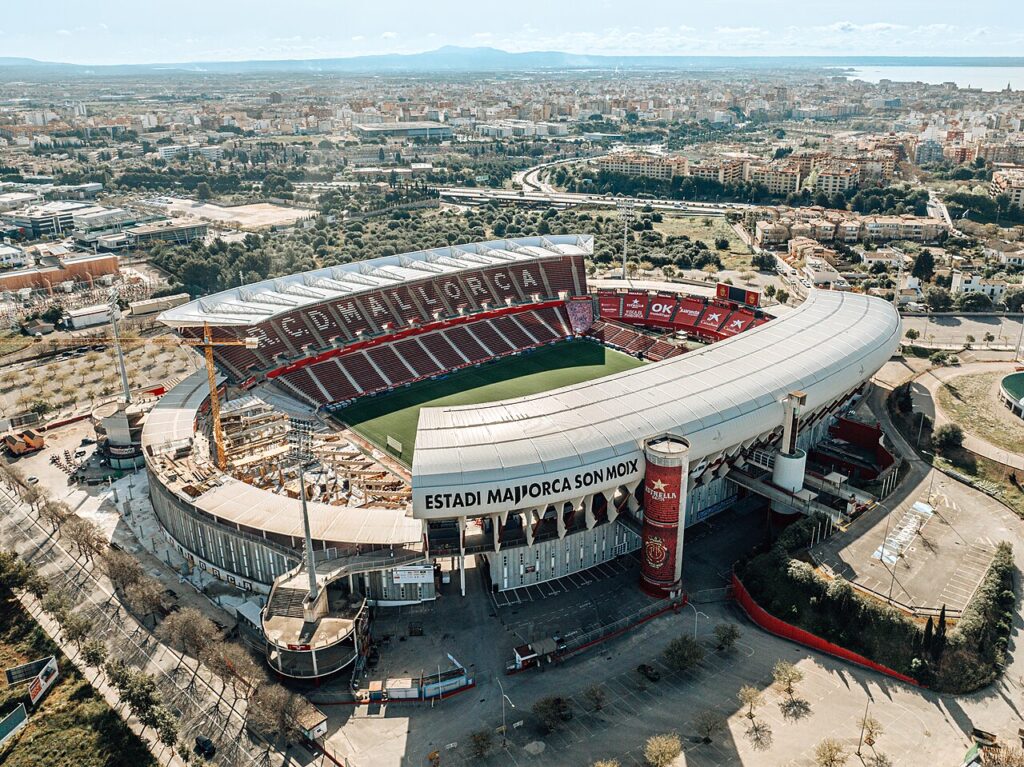 Estadio de Son Moix, en Palma de Mallorca
