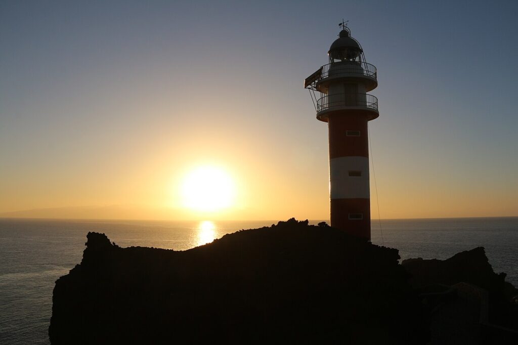 Punta de Teno, en el litoral de Buenavista del Norte (Tenerife)