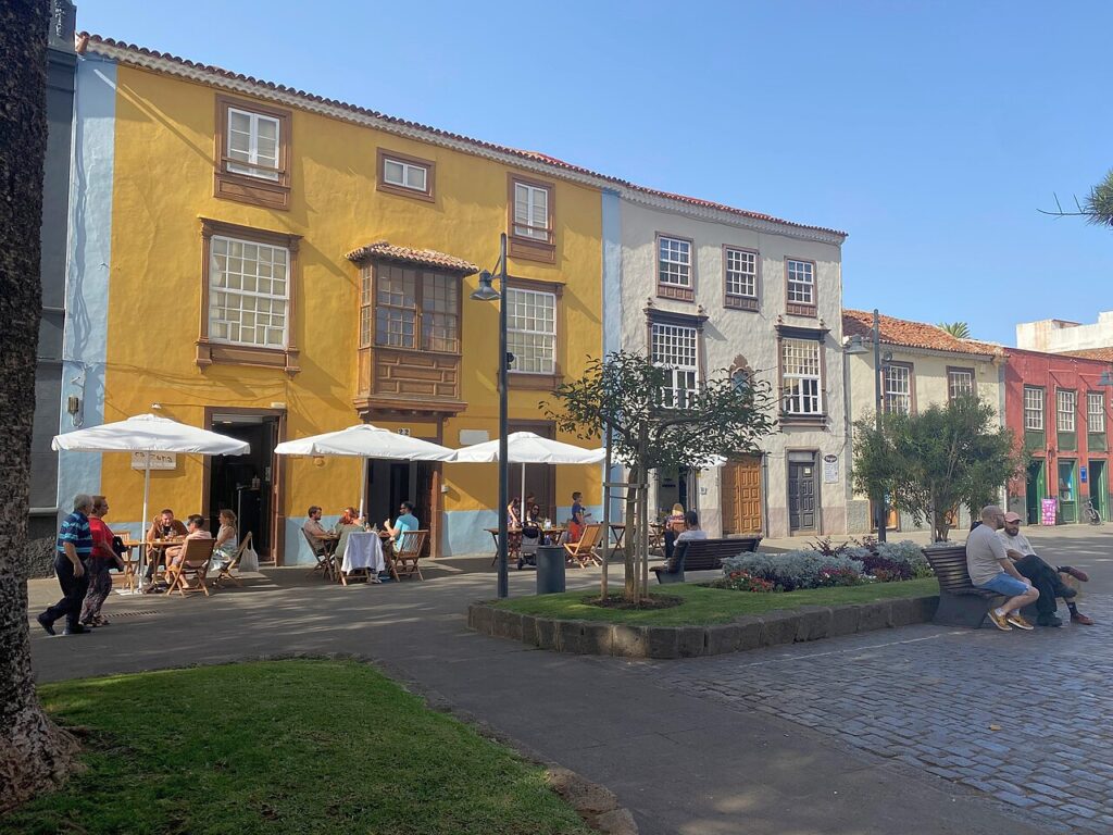 Plaza de la Concepción, en el casco histórico de La Laguna