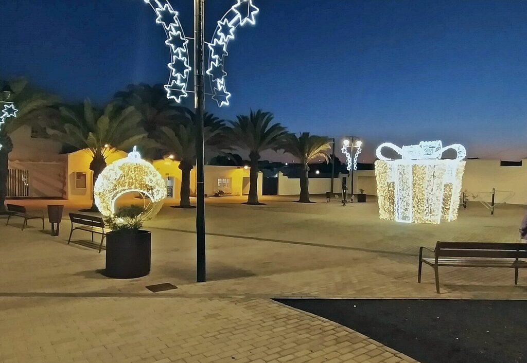 Plaza de Güime, en San Bartolomé (Lanzarote)