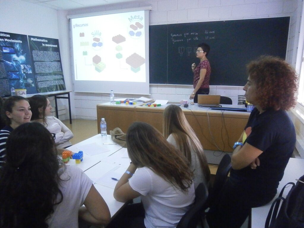Actividad de divulgación matemática en el IES La Laboral de La Laguna