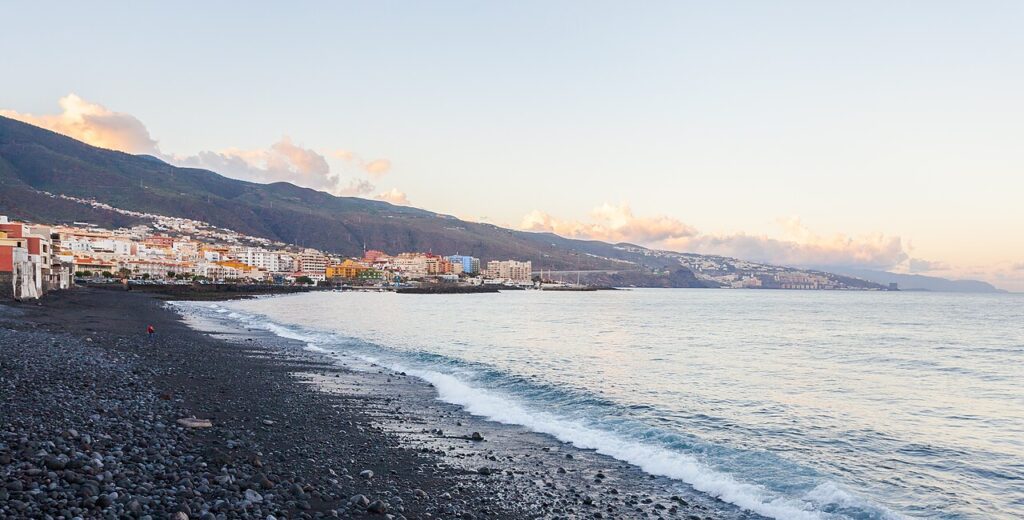Vista del casco de Candelaria, en Tenerife