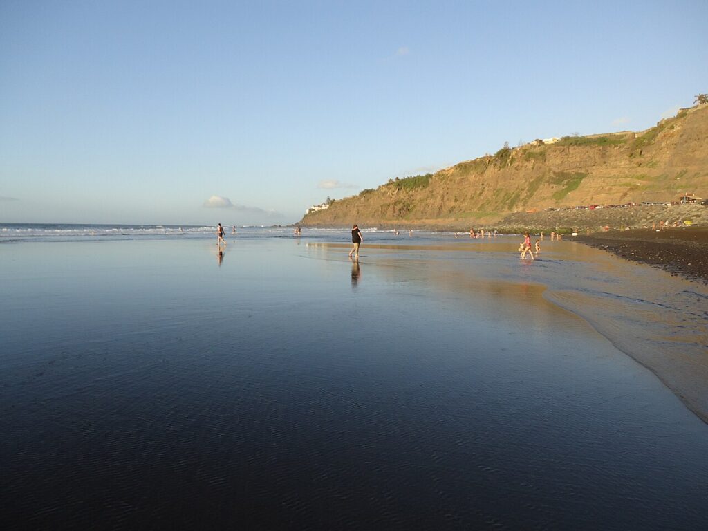 Playa de El Socorro, en Los Realejos