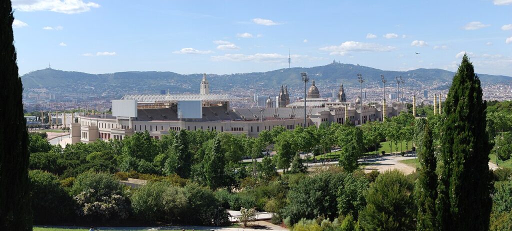 Estadi Olímpic Lluís Companys, en la montaña de Montjuïc (Barcelona)