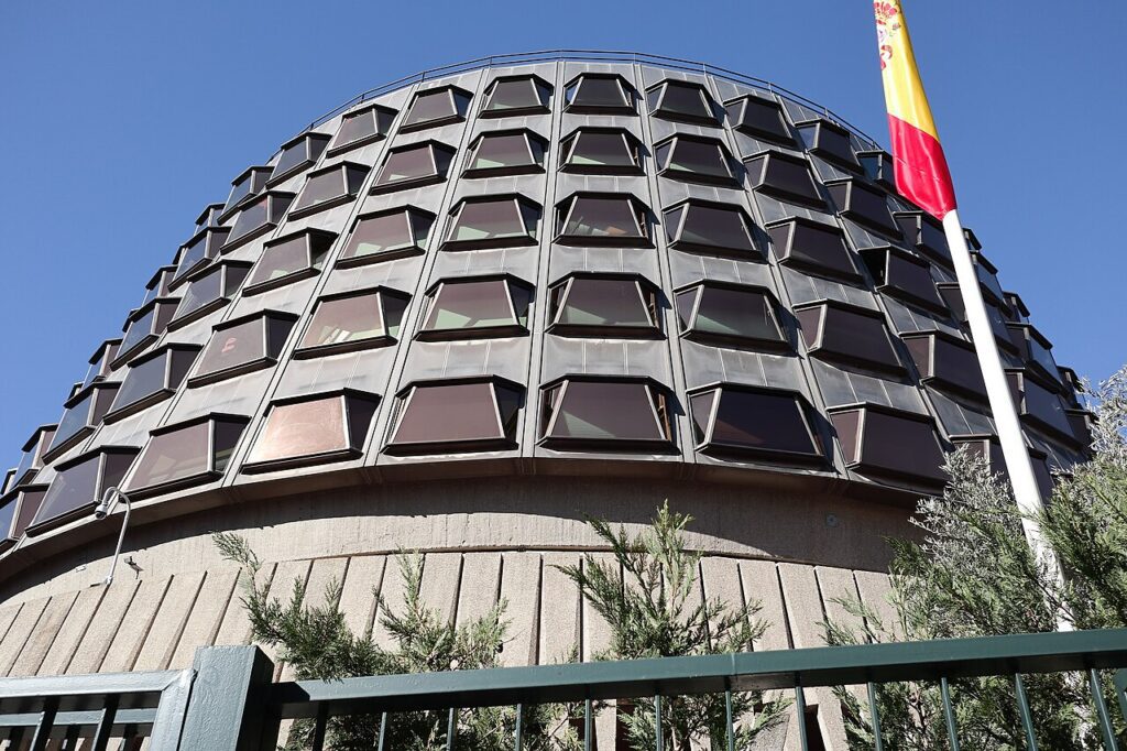 Sede del Tribunal Constitucional, en Madrid