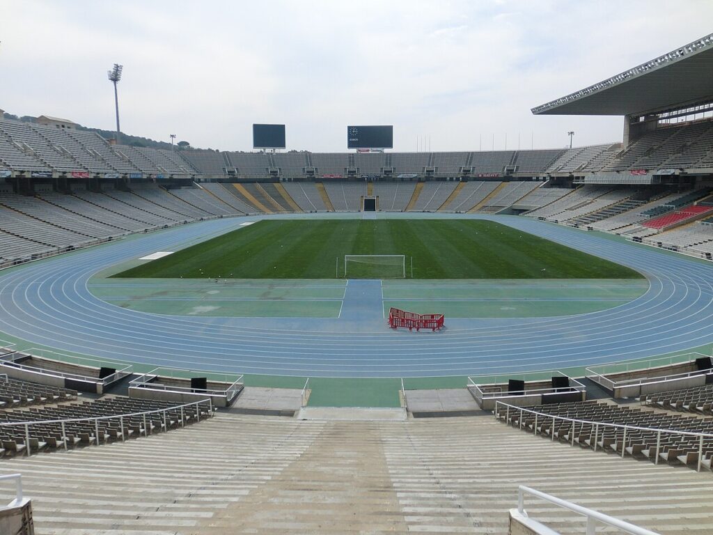 Estadi Olímpic Lluís Companys, en Montjuïc, Barcelona
