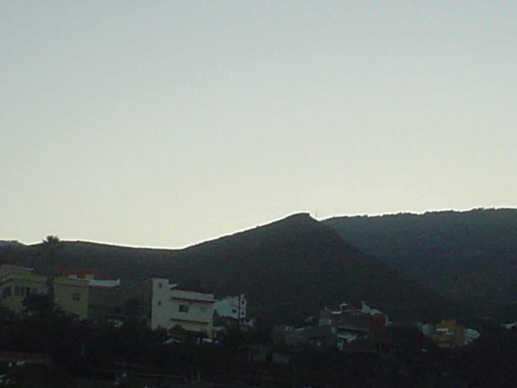 Vista de Barranco Hondo, en Candelaria