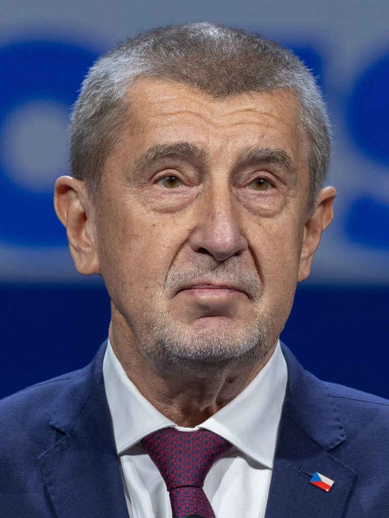 Andrej Babiš, líder del movimiento ANO, en 2025