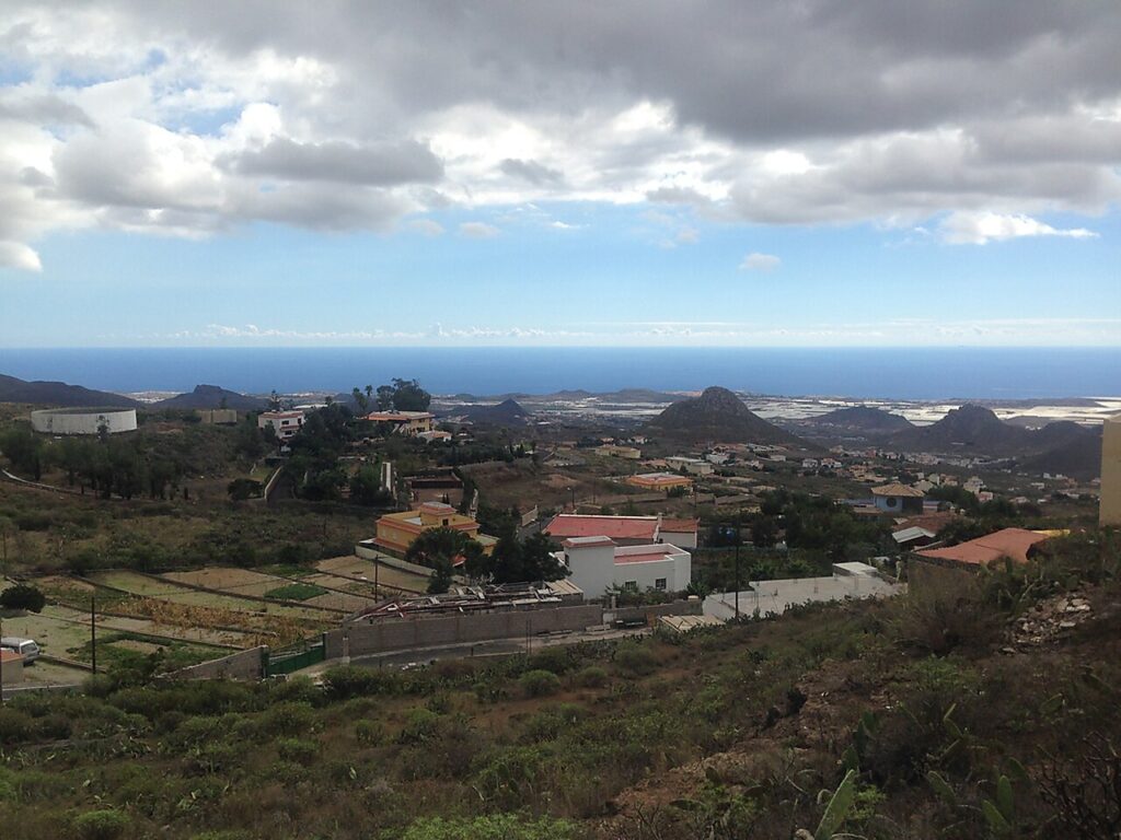 Vista del casco de Arona, en el sur de Tenerife