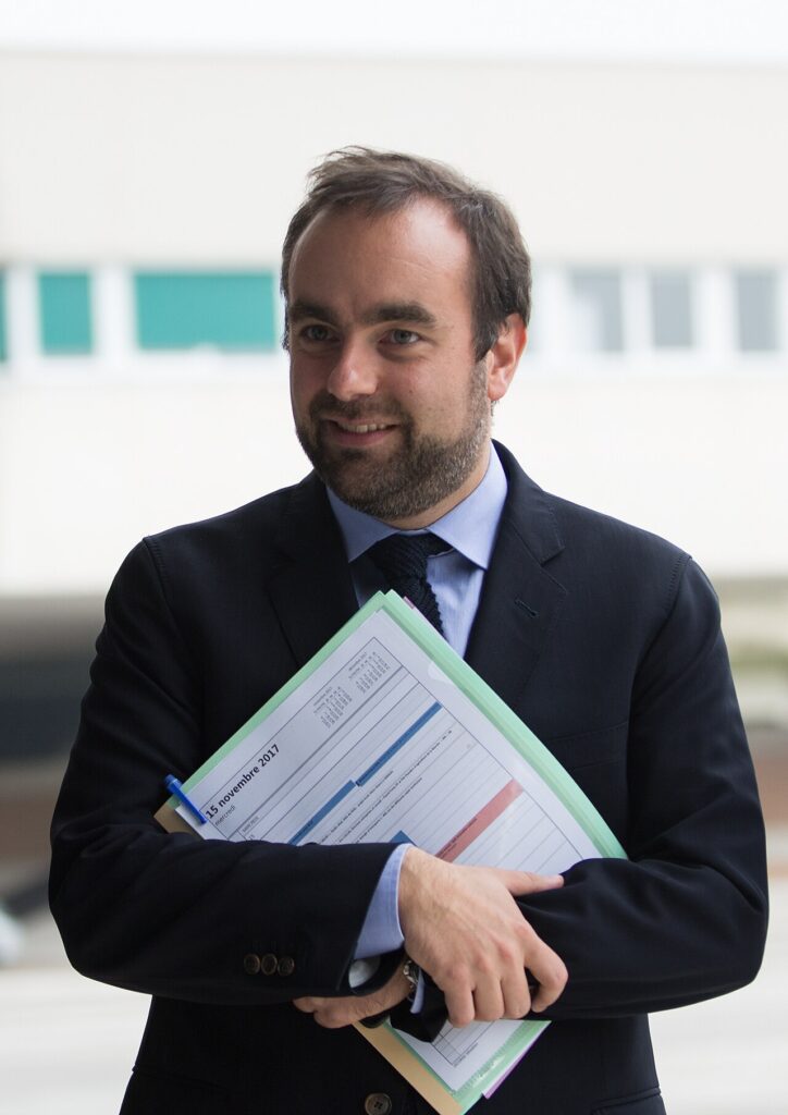 El político francés Sébastien Lecornu, en 2017